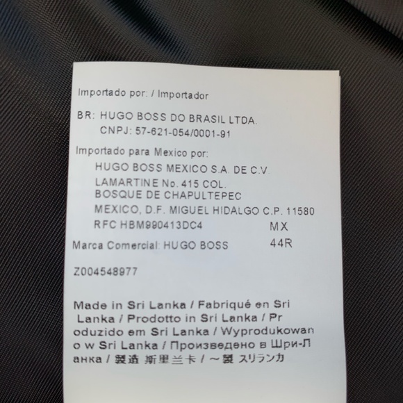 BOSS Mens Black 100% Lamb Leather Moto Jacket - Picture 11 of 14